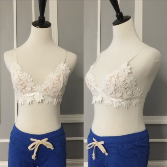 DAISY Bralette in White S M - Picture 2 of 5